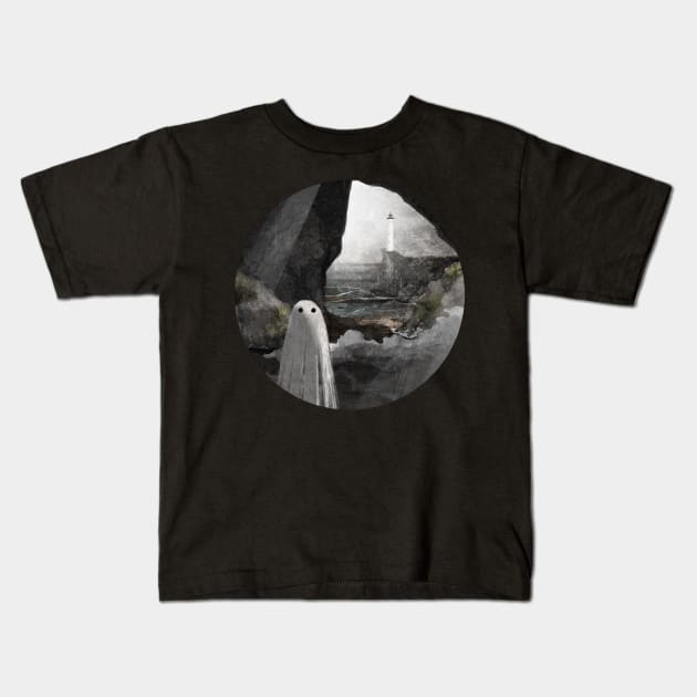 Walter Caves Kids T-Shirt by KatherineBlowerDesigns